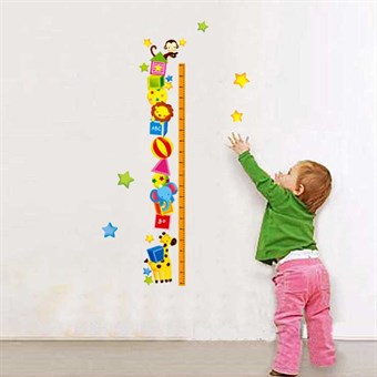 TipTop Wallstickers Cute Cartoon Animals Design Removable
