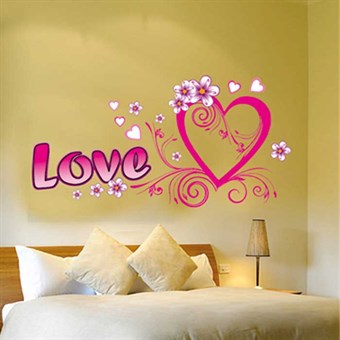 TipTop Wallstickers Love Heart Design