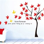TipTop Wallstickers Maple of Autumn Design