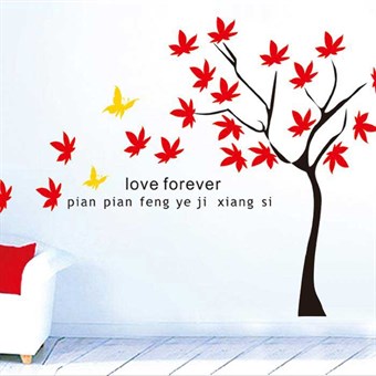 TipTop Wallstickers Maple of Autumn Design