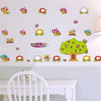 TipTop Wallstickers Cute Dolphin Cartoon
