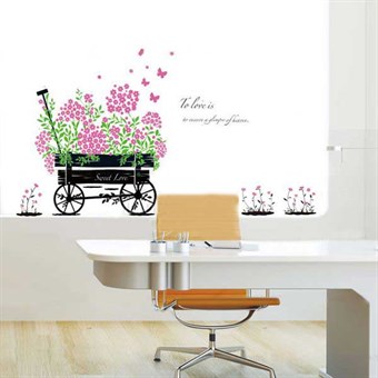 TipTop Wallstickers Romance Float Pattern