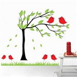 TipTop Cute Birds & Tree Wall Stickers