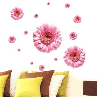 TipTop Wallstickers (Pink Daisies)