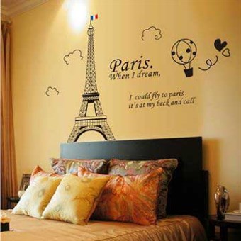 TipTop Wallstickers Paris Eiffel Tower Pattern