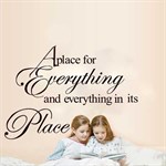 TipTop Wallstickers A Place for Everything