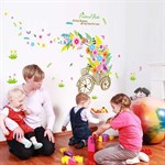 TipTop Wallstickers Pastoral Floats Pattern