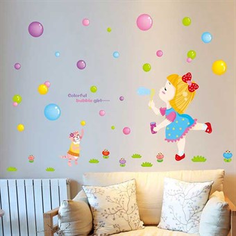 TipTop Wallstickers Color Bubble Pattern