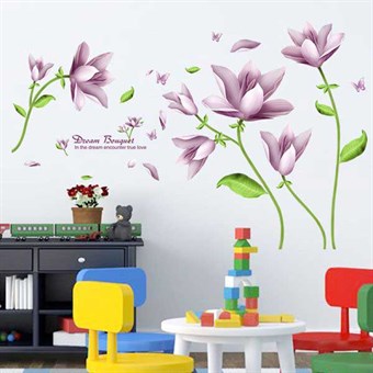 TipTop Wallstickers Elegant Bouquet Pattern