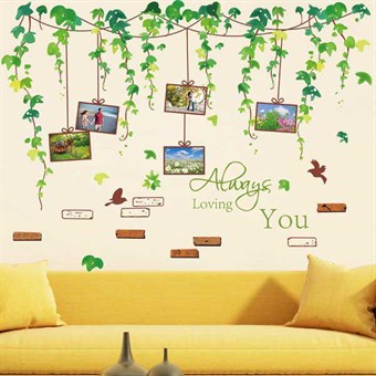 TipTop Wallstickers Leafy Vines Pattern