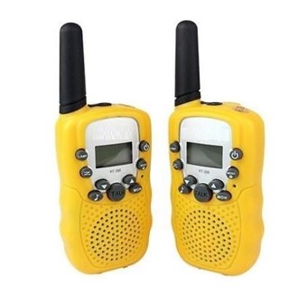 Walkie Talkie range 2.5 km (2 pcs) - Yellow