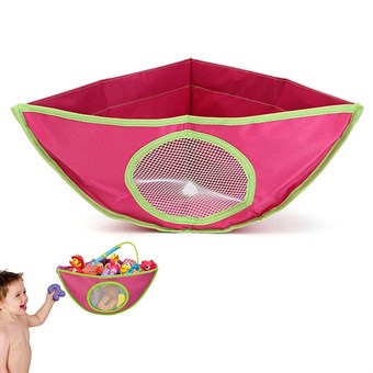 Storage bag for toys, kids / Pink