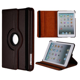 Denmark\'s Cheapest 360 Rotating Cover for iPad Mini 1 / iPad Mini 2 / iPad Mini 3 (Brown)