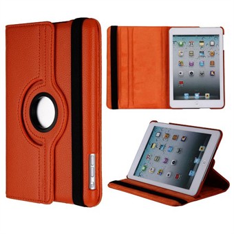 Denmark\'s Cheapest 360 Rotating Cover for iPad 2 / iPad 3 / iPad 4 - (Orange)