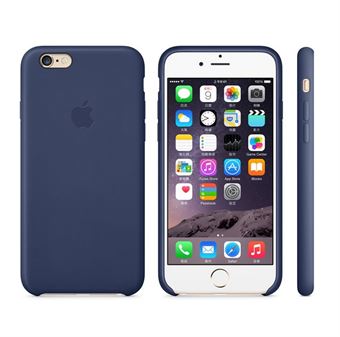 iPhone 6 Plus / 6S Plus Leather Case - Navy Blue