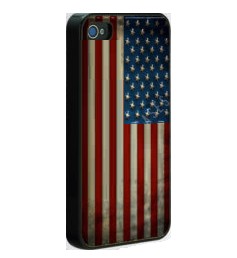 USA Cover for iPhone 5 with Black Edges
