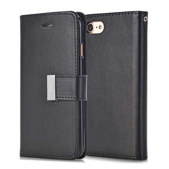Mercury Leather Case for iPhone 7 / iPhone 8 - Black