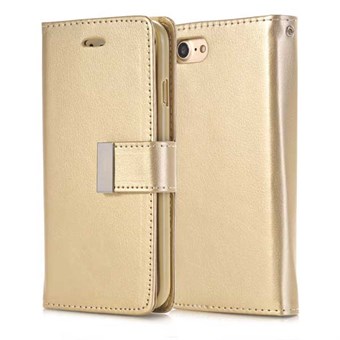 Mercury Leather Case for iPhone 7 / iPhone 8 - Gold