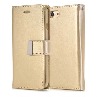 Mercury Leather Case for iPhone 7 / iPhone 8 - Gold