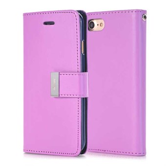 Mercury Leather Case for iPhone 7 / iPhone 8 - Purple