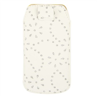 Pull Tab Case - White (bling edition)