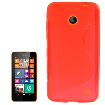 S-Line Silicone Cover - Nokia 630 (Red)