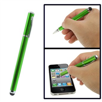 Two in One - Touch & Ball Pen (Green)