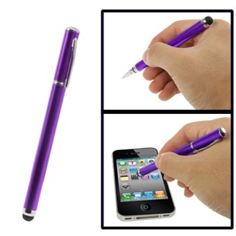 Two in One - Touch & Ball Pen (purple)