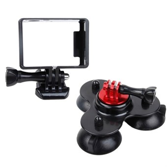 GoPro Hero suction cup holder + Frame HERO4 / 3 + / 3/2