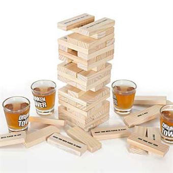 Tipsy Tower drinking game