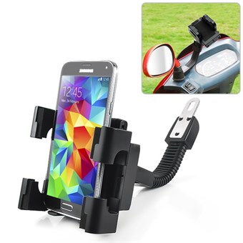 Side Mirror Smartphone Holder for moped / scooter / motorcycle