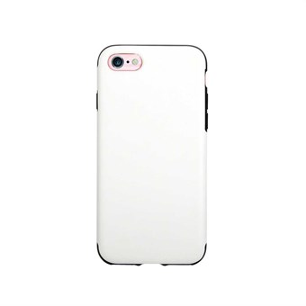 Imitation Leather Cover for iPhone 7 / iPhone 8 - White