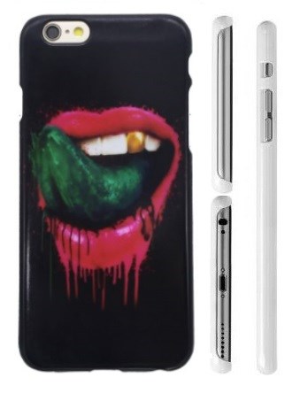 TipTop cover mobile (Green tongue & Gold tooth)
