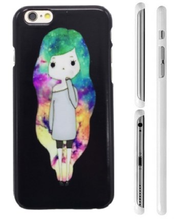 TipTop cover mobile (Girl with sky hair)