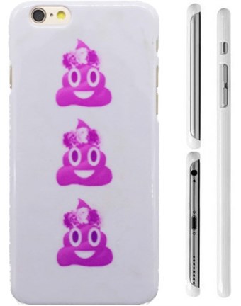TipTop cover mobile (Pink Emoji Poop)