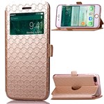 Trendy Window Case for iPhone 7 Plus / iPhone 8 Plus - Golden