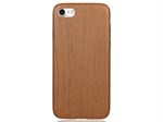 Leather Look Silicone Cover for iPhone 7 / iPhone 8 - Brown