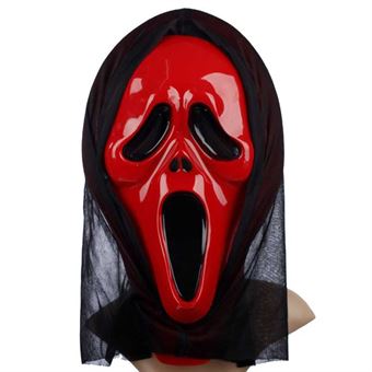 Red Scream Mask