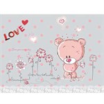 TipTop Wallstickers Cute Bear Pattern Moveable