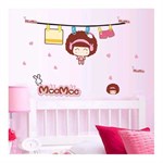TipTop Wallstickers MOCMOC Dolls Untransparent