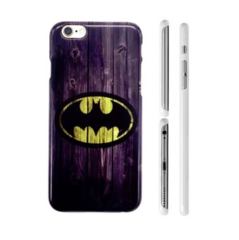 TipTop cover mobile (Batman logo on wood)