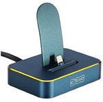 Pro aluminum charger docking station 5/6 / SE with stand - black