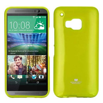 Mercury simple HTC M9 silicone cover green