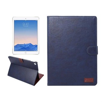 Leather cover iPad Pro 9.7 sleep feature blue