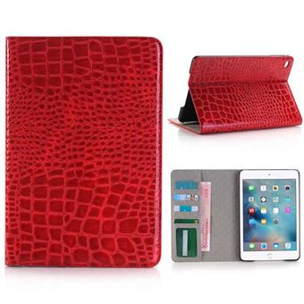 Snake Skin Cover for iPad Mini 4 - Red