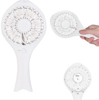 Fish Baby USB Handheld and Table Fan - Turquoise