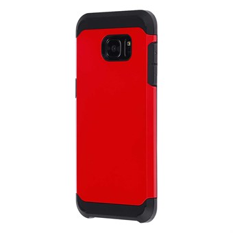 Hard case silicone / plastic Samsung Galaxy S7 Edge red