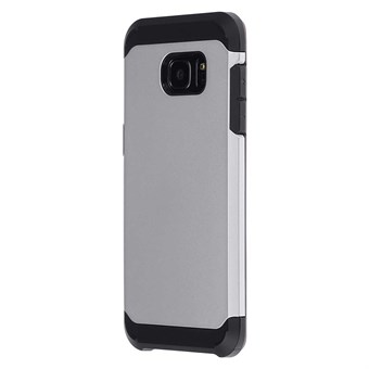 Hard case silicone / plastic Samsung Galaxy S7 Edge chrome