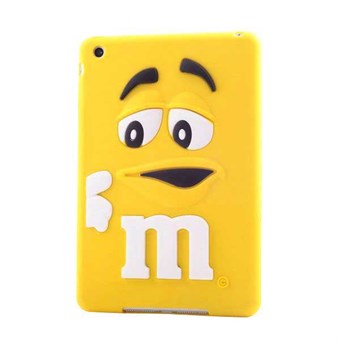 M&M 3D Rubber Cover for iPad Mini 1/2/3 - Yellow