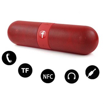 Fivestar F808 Bluetooth Speaker - Red